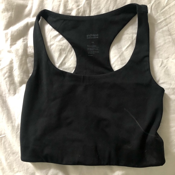 💫 Girlfriend Collective Paloma Bra, Black - Picture 5 of 8